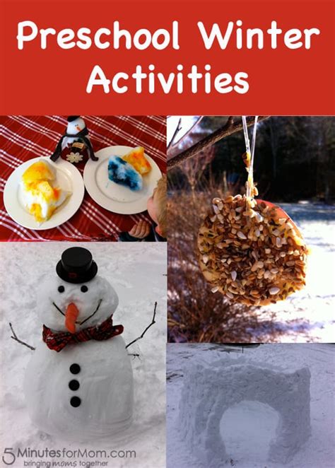 Preschool Winter Activities