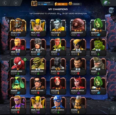 Champions Marvel Contest Of Champions