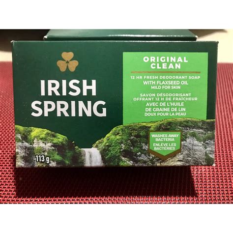 Irish Spring Original Clean Deodorant Soap G Shopee Philippines