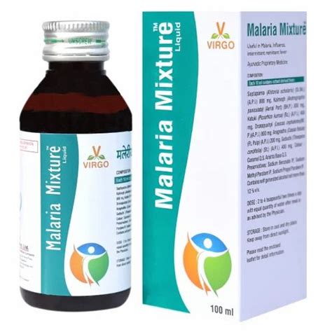 Virgo Malaria Mixture Syrup For Malarial Fever Viral Fever Chronic