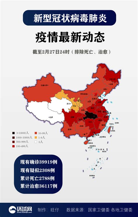 2月28日全国疫情地图最新数据 新冠肺炎确诊病例分布 闽南网