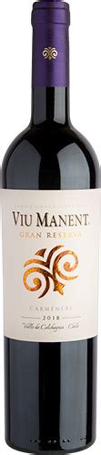 Viu Manent Gran Reserva Carmenere Mesa De Cata La Cav