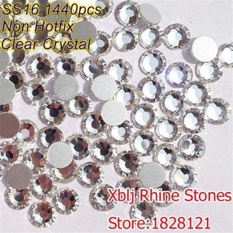 Dazzling Brightness Glass Stones Flatback Strass Nail Rhinestone 4mm