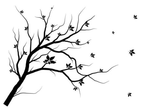 Old Tree Silhouette Vector Art Icons And Graphics For Free Download