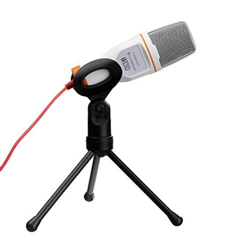 Tonor Professional Podcast Recording Condenser Microphone For Desktop Computer/ Laptop/PC White ...