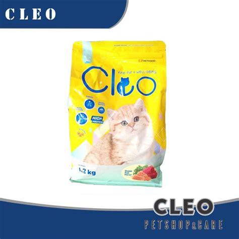 Jual Makanan Kucing Cleo Dry Kitten 12kg Cat Food Freshpack Shopee