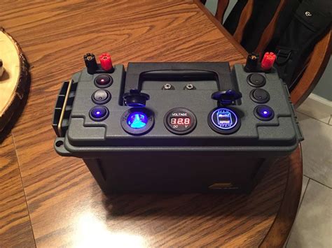 Diy Kayak Battery Box Kayak River Boats