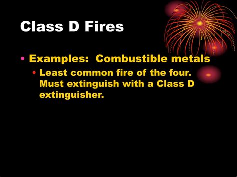 PPT - Classes of Fires PowerPoint Presentation, free download - ID:9246384