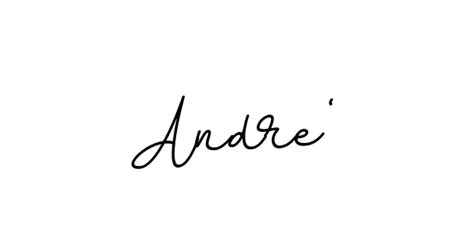 90+ Andre' Name Signature Style Ideas | Awesome eSignature