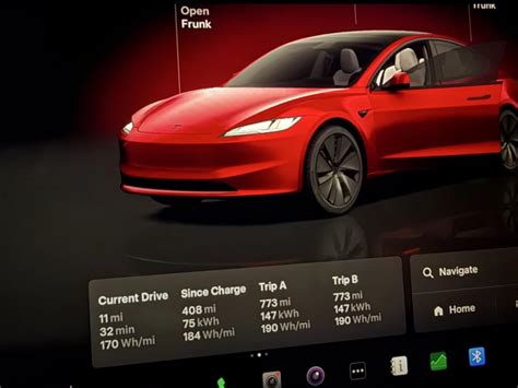 Tesla Model 3 Long Range Rwd Achieves 408 Miles 656 Km On A Single