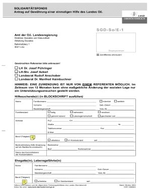 Ausf Llbar Online Formular Sgd So E O Senioren Erholungs Fax Email