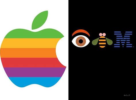 Paul Rand Ibm Logo In Vector Format Svg