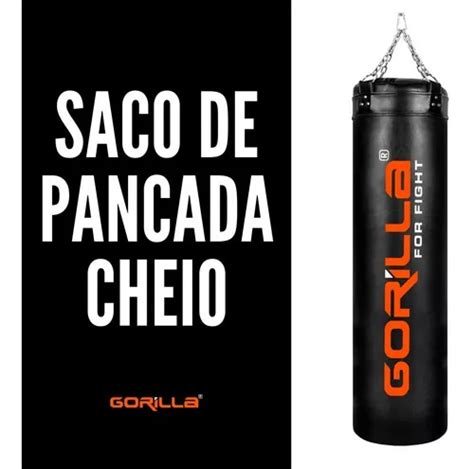 Boxe Box Professional Saco De Boxeo Completo Cm Color Negro