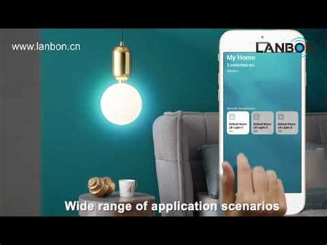 LANBON MagicPanel LCD Wifi Mesh Smart Switch For Homekit By Link