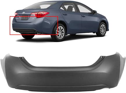 BUMPER TRASERO COROLLA S LE 2014 2016 SK Performance Store