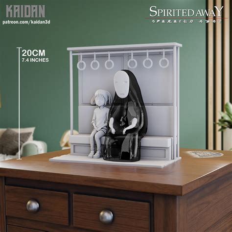 Train Ride Serenity Anime 3D Printed Model Tough Resin 1/6 Scale and 1