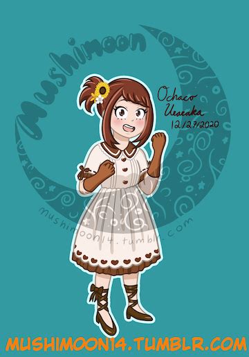 Happy Birthday Ochaco Uraraka By Mushimoon On Deviantart