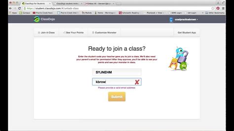 Classdojo Sign Up Youtube