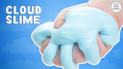 Cloud Slime Easy Diy Cloud Slime Recipe Youtube