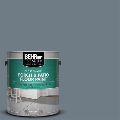 Behr Premium Gal Ppf Deep Shale Gloss Enamel Interior Exterior