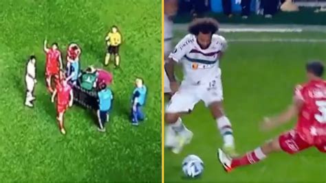 Marcelo Leaves The Pitch In Tears After One Of The Worst Injuries Ever