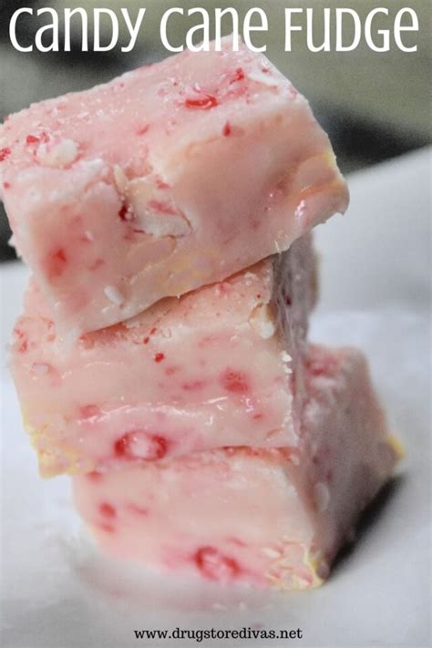 Candy Cane Fudge Recipe Drugstore Divas