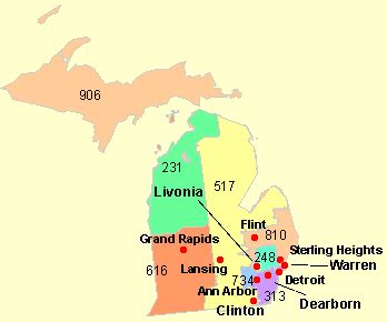 Map Of Colleges In Michigan - Canyon South Rim Map