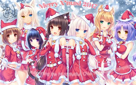 Hd Desktop Wallpaper Anime Chocola Nekopara Vanilla Nekopara