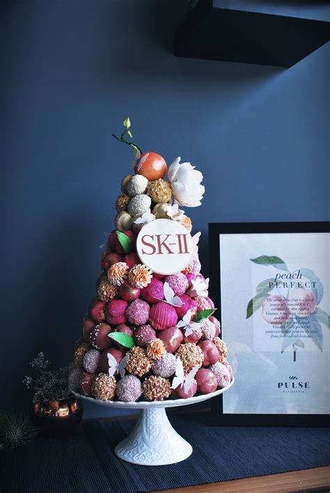 Wedding Croquembouche Cream Puff Tower By Pulse Patisserie