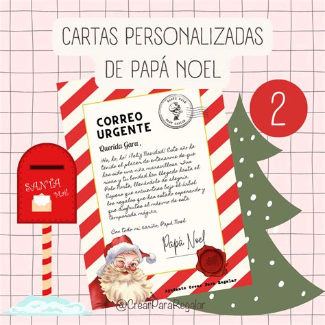 Cartas Personalizadas De Pap Noel Con El Nombre De Los M S Peque Os De