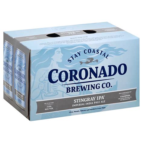 Coronado Brewing Stingray Ipa 12 Oz Cans Shop Beer And Wine At H E B