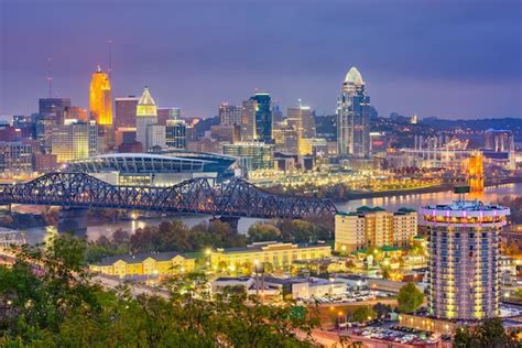 Premium Photo | Cincinnati Ohio USA Skyline