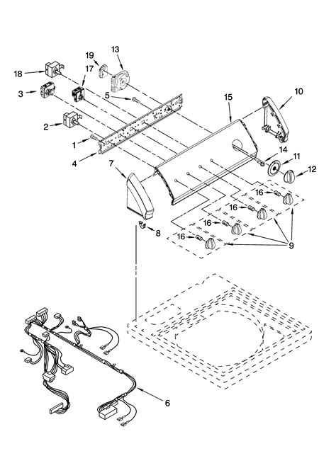 Kenmore 400 Washer Parts Diagram