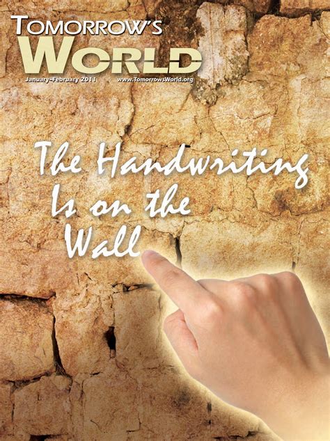 The Handwriting Is on the Wall | Tomorrow's World