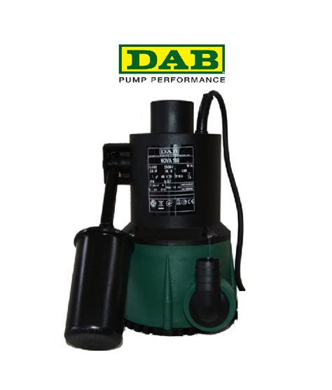 DAB, DAB NOVA 180 MA 1'' ÇIKIŞLI PLASTİK GÖVDELİ DALGIÇ POMPA, DAB NOVA ...