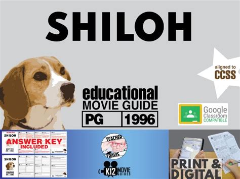 Shiloh Movie Guide Pg 1996 Teaching Resources