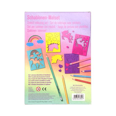 Colouring Set Unicorn Avec