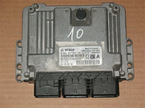 ECU CITROEN Peugeot 208 1 4 HDi 9807886180 0281030545 EDC 17c10 Varese