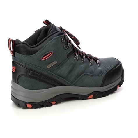 Skechers Relment Pelmo Gry Grey Mens Outdoor Walking Boots 64869