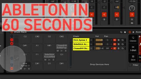 Ableton How To Drum Rack Cells To Main Send Effects Second