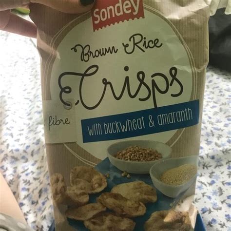 Brown Rice Crisps Buckwheat Amarath Sondey 60 Grame