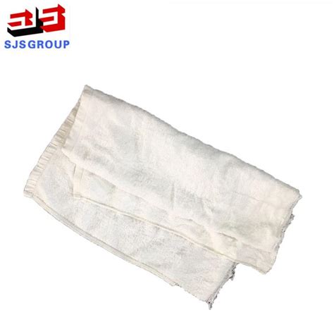 50kgbale 55cm White Cotton Wiping Rags