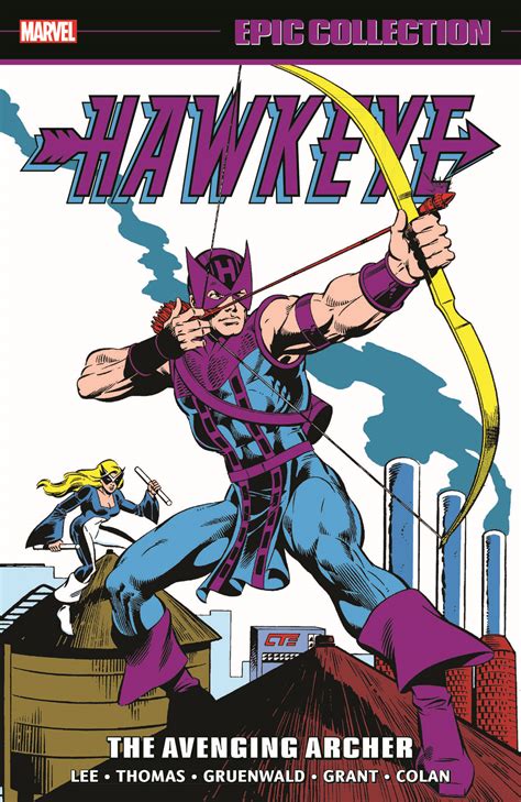 hawkeye epic collection  avenging archer trade paperback comic