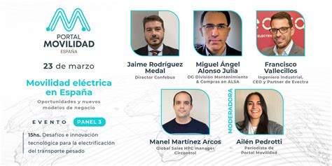 Portal Movilidad on Twitter Este será el tercer panel que formará