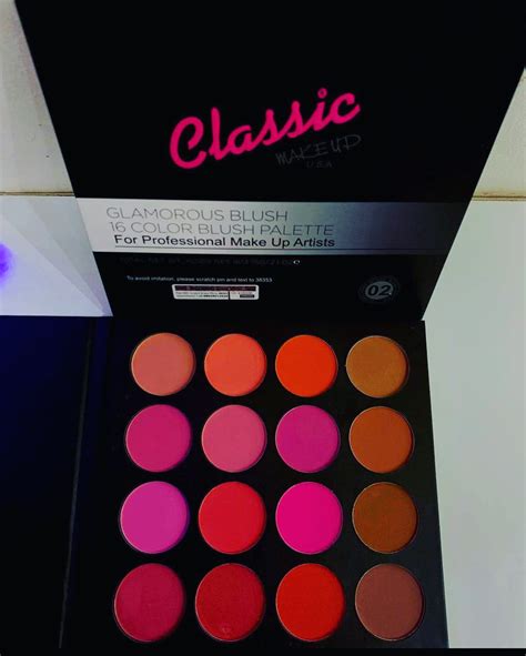 Classic Blush Palette Tekkie Beauty Store And Jil Pro Cosmetics