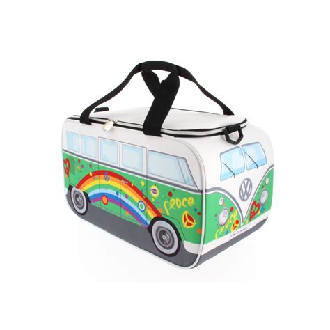 Vw Collection Vw T Bulli Bus K Hltasche Gr N Peace Liter