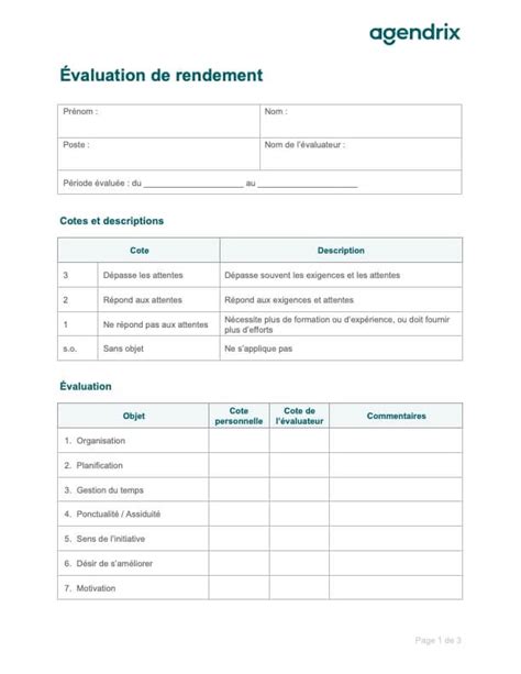 Demande Entretien Annuel Formulaire Entretien Professionnel Brilnt