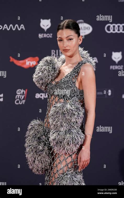 Actress Úrsula Corberó poses on the red carpet prior to the gala of the ...