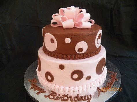 Polka Dot Birthday Cake Cakecentral