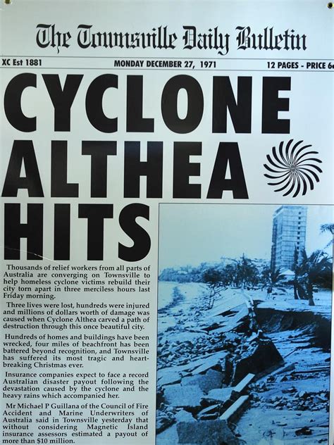 Remembering Fifty Years On From Cyclone Althea The Courier Mail